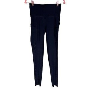 Lululemon Fast Free SHR Tight 25” Elite Black Women’s Size 6